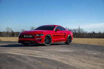 2019 Ford Mustang GT - American Racing CROSSFIRE - Black Wheel Pros